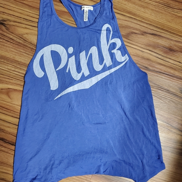 Victoria's Secret Pink Racer Back Tank Top -Super Soft - Picture 3 of 4